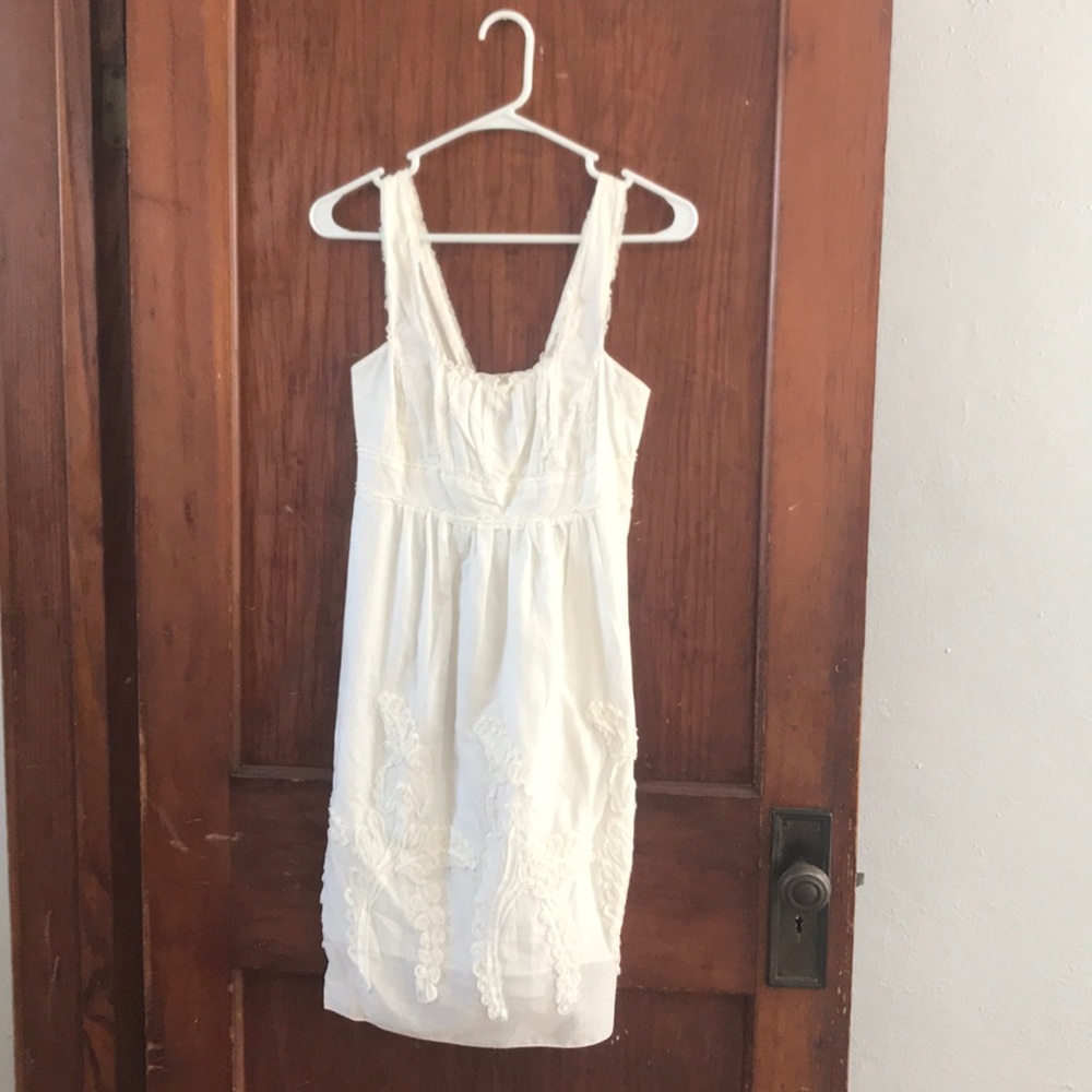 White summer dress